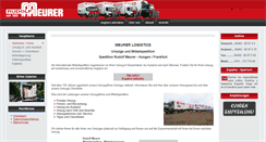 Desktop Screenshot of meurer-logistics.com